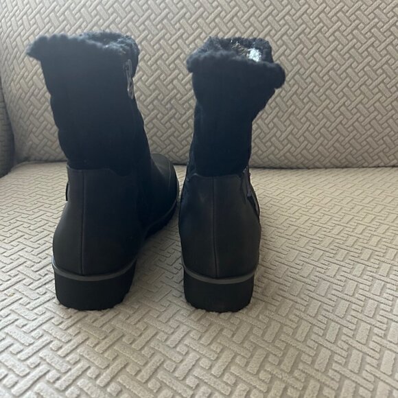 JBU by JAMBU  Gabriella Water Resistant Moto Boot  BLACK 8 W - Picture 4 of 9